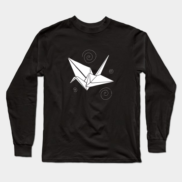 Paper crane Long Sleeve T-Shirt by Emotions Capsule